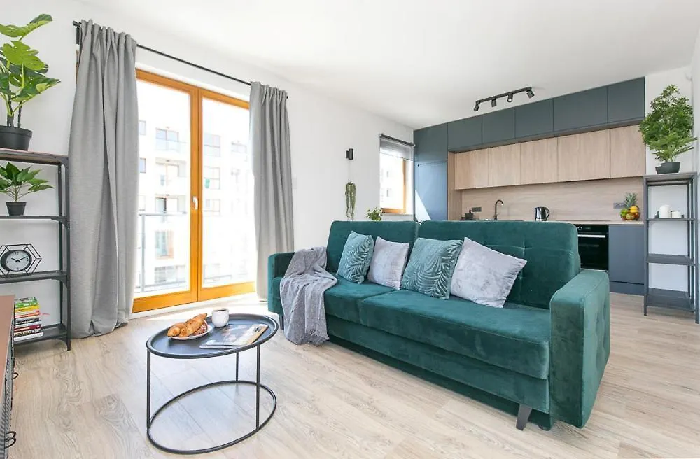 Apartament Black Zajezdnia Wrzeszcz Apartment Gdansk
